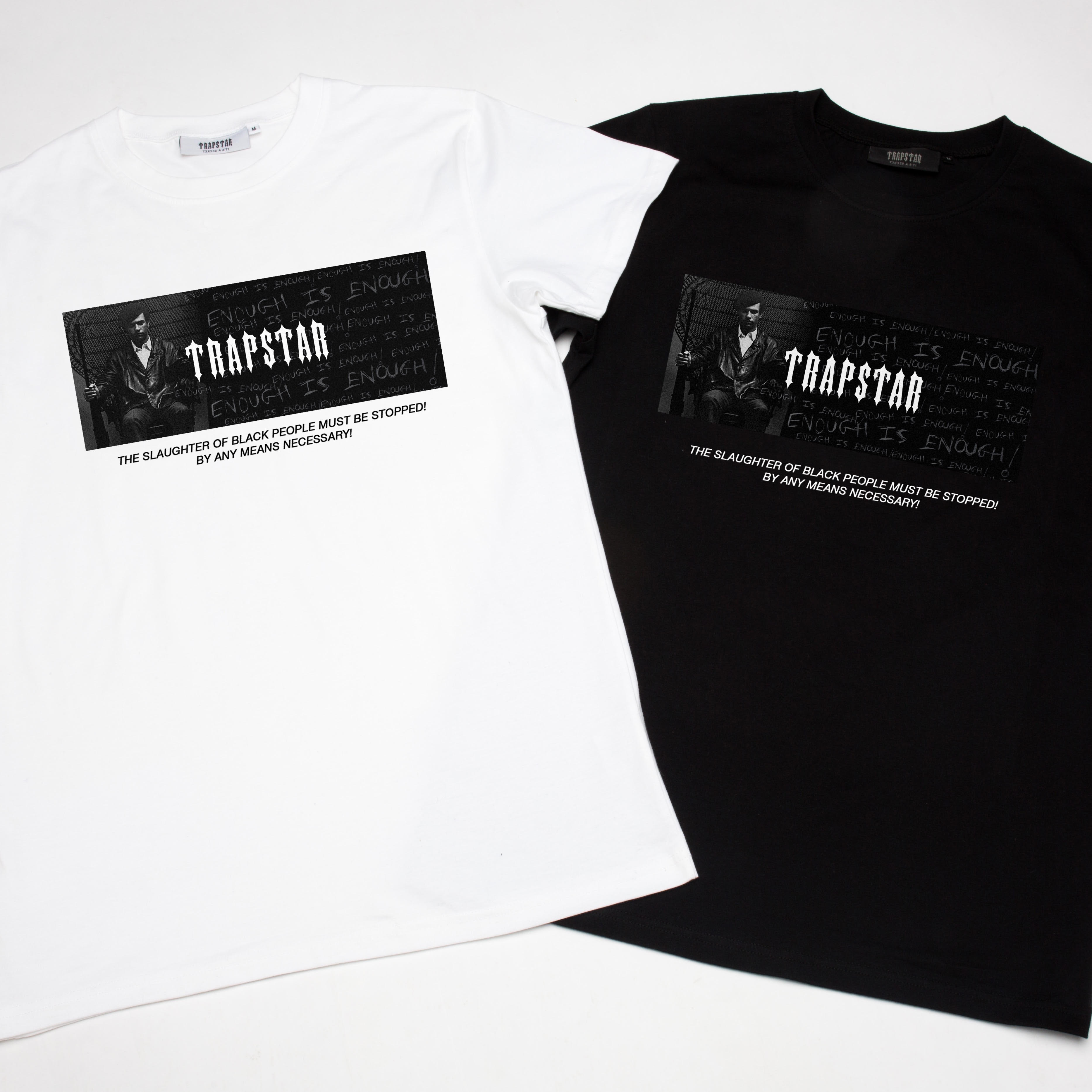 trapstar jumper black
