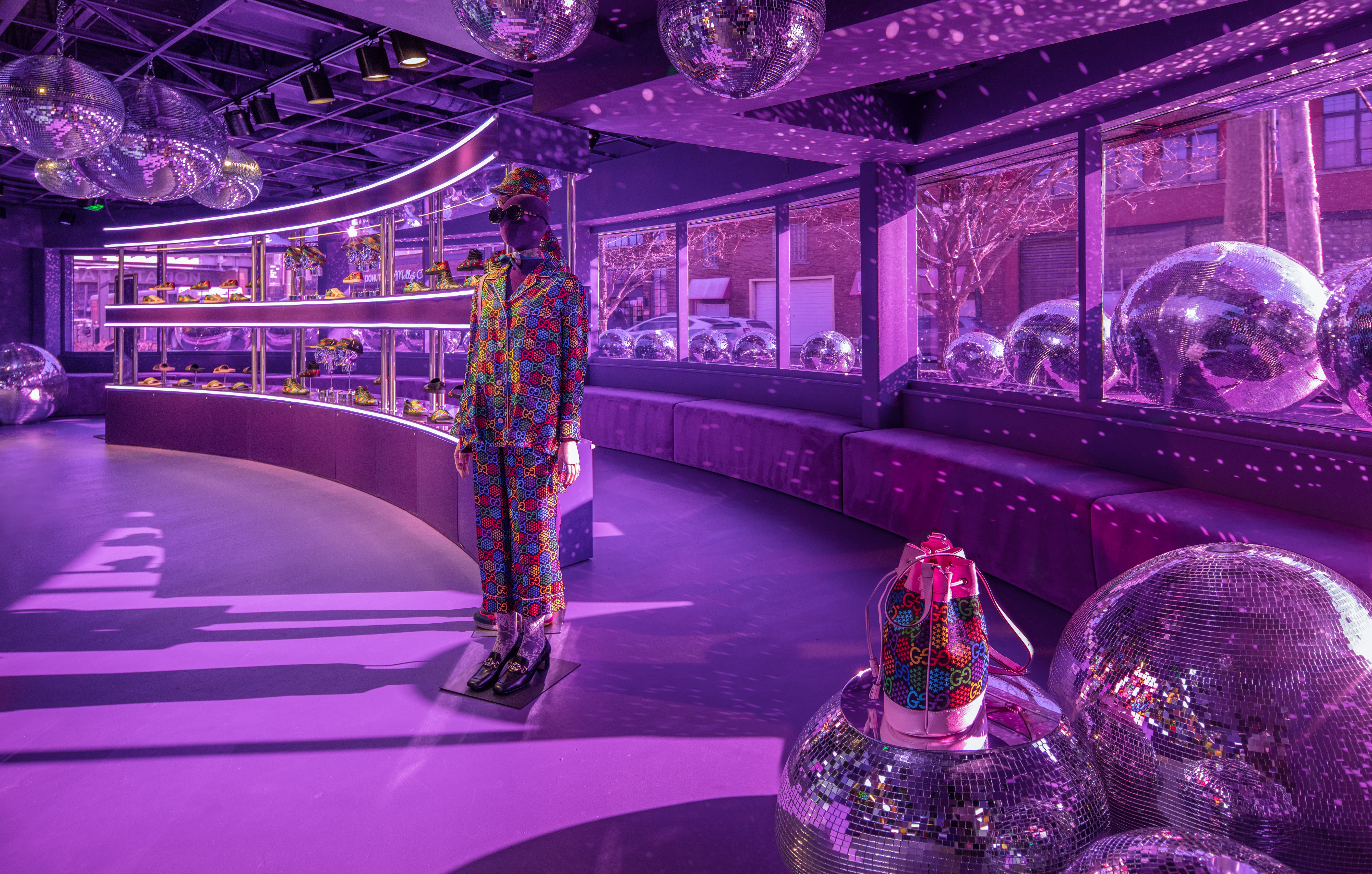 Gucci Opens GG Psychedelic Pop-Up Store in Chicago | Complex