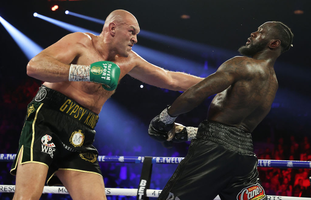 Tyson Fury Deontay Wilder Dodge 2020