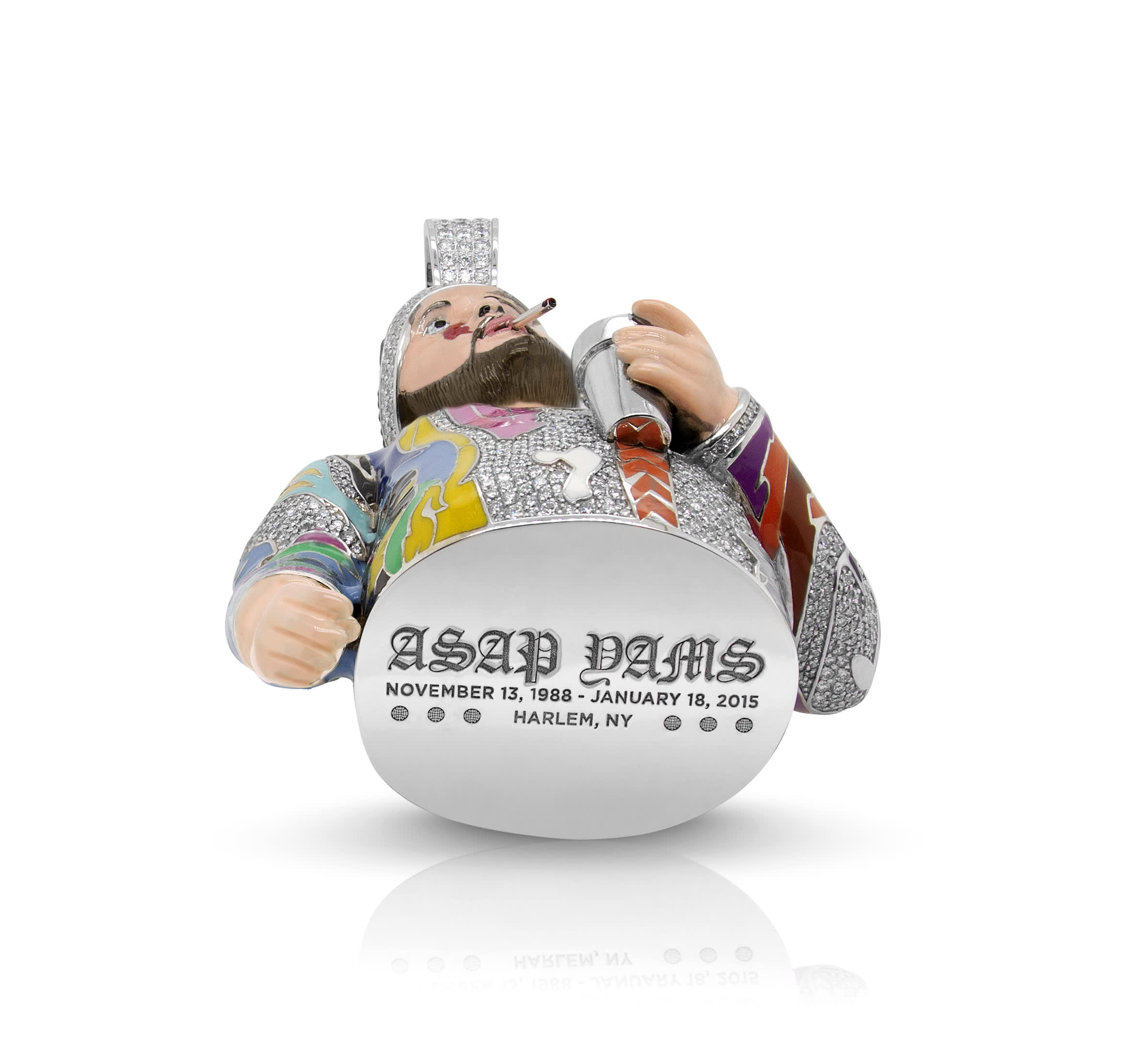 Drake Gifts ASAP Rocky Yams Pendant Ahead of ASAP Yams Day Complex