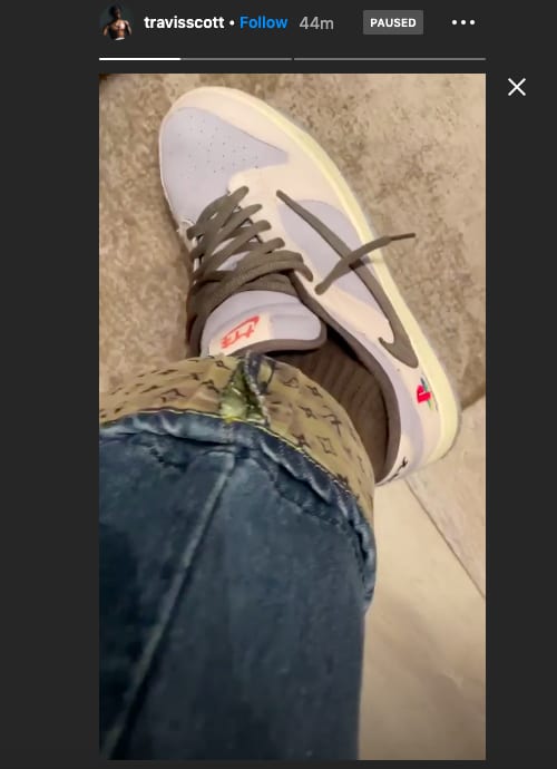 travis scott ps5 shoes