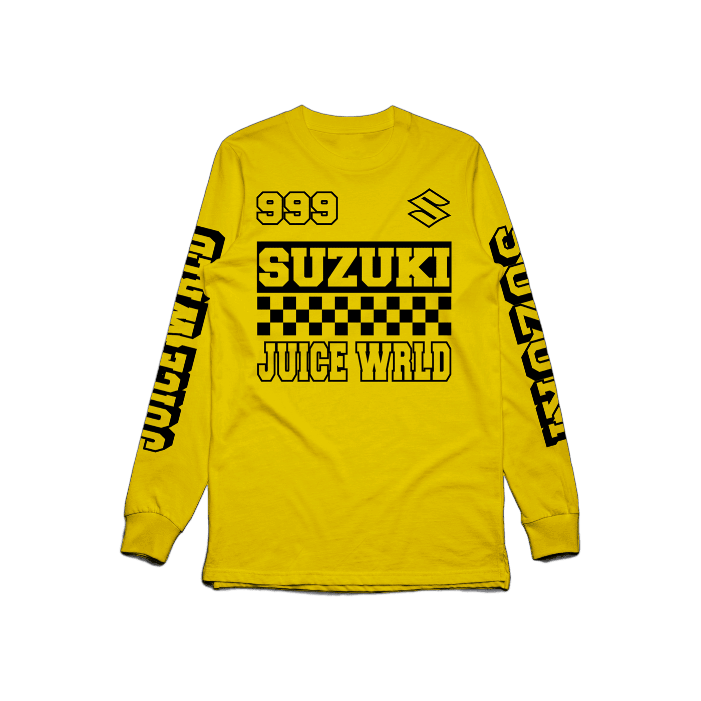 juice wrld hoodie yellow