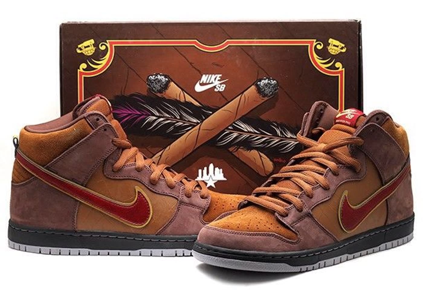 Nike SB Dunk High 'Cigar City'