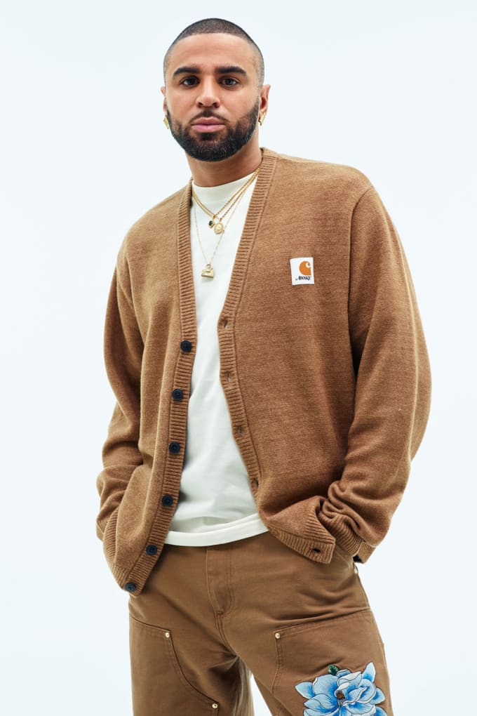 通販 カーハート AWAKE Cardigan Carhartt×awake カーディガン XL メンズ