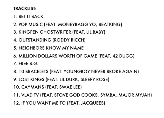 2 Chainz 'Dope Don’t Sell Itself' tracklist and features