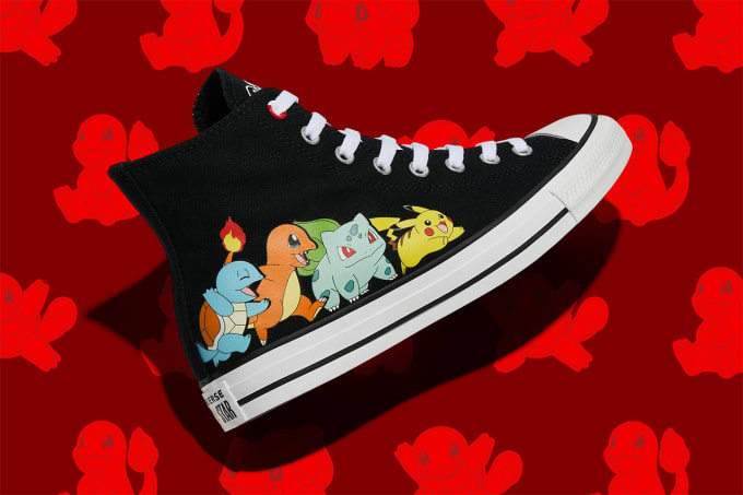 pokemon converse 25 aniversário líder