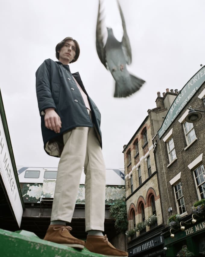 clarks carhartt wallabee olive