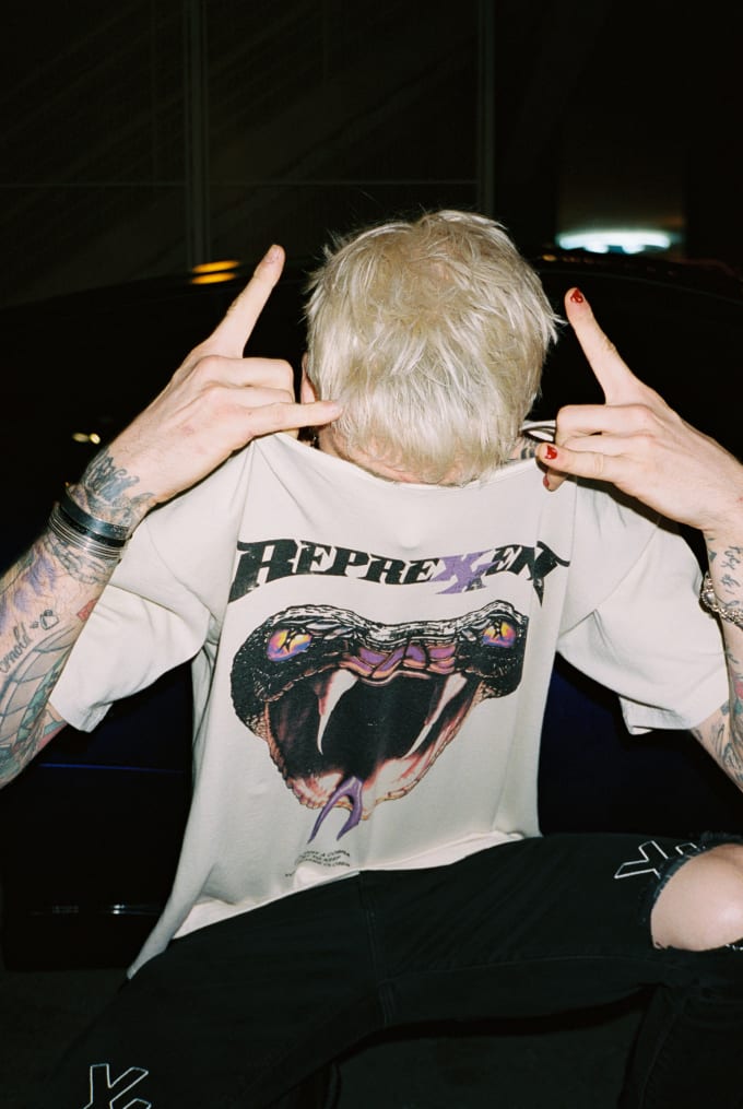 Rage through the Night with the Exclusive Represent X Machine Gun Kelly