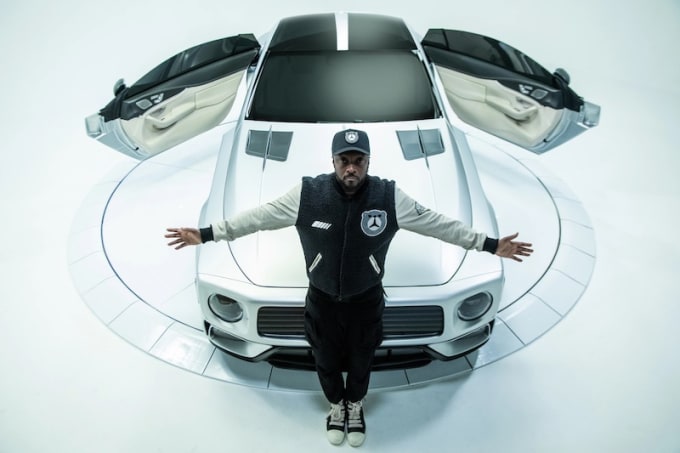 Will.i.am revela Mercedes único apelidado de 'The Flip'