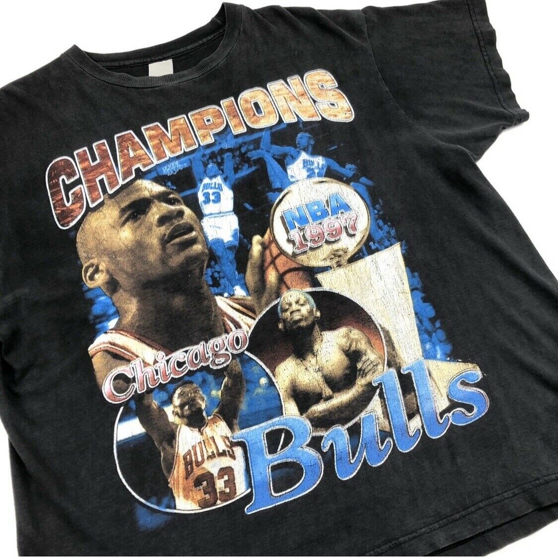 retro bulls shirt