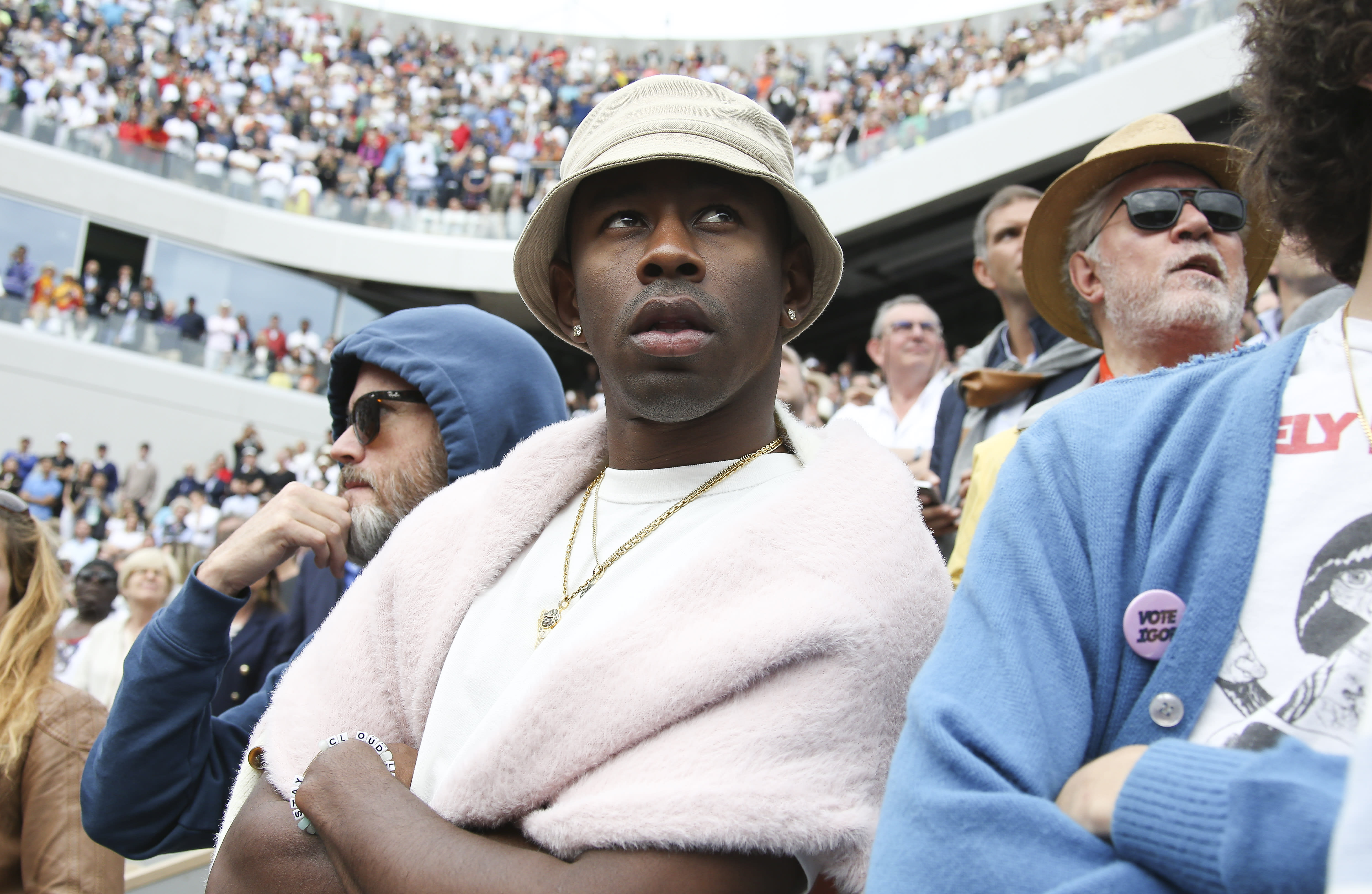 tyler the creator pink hat