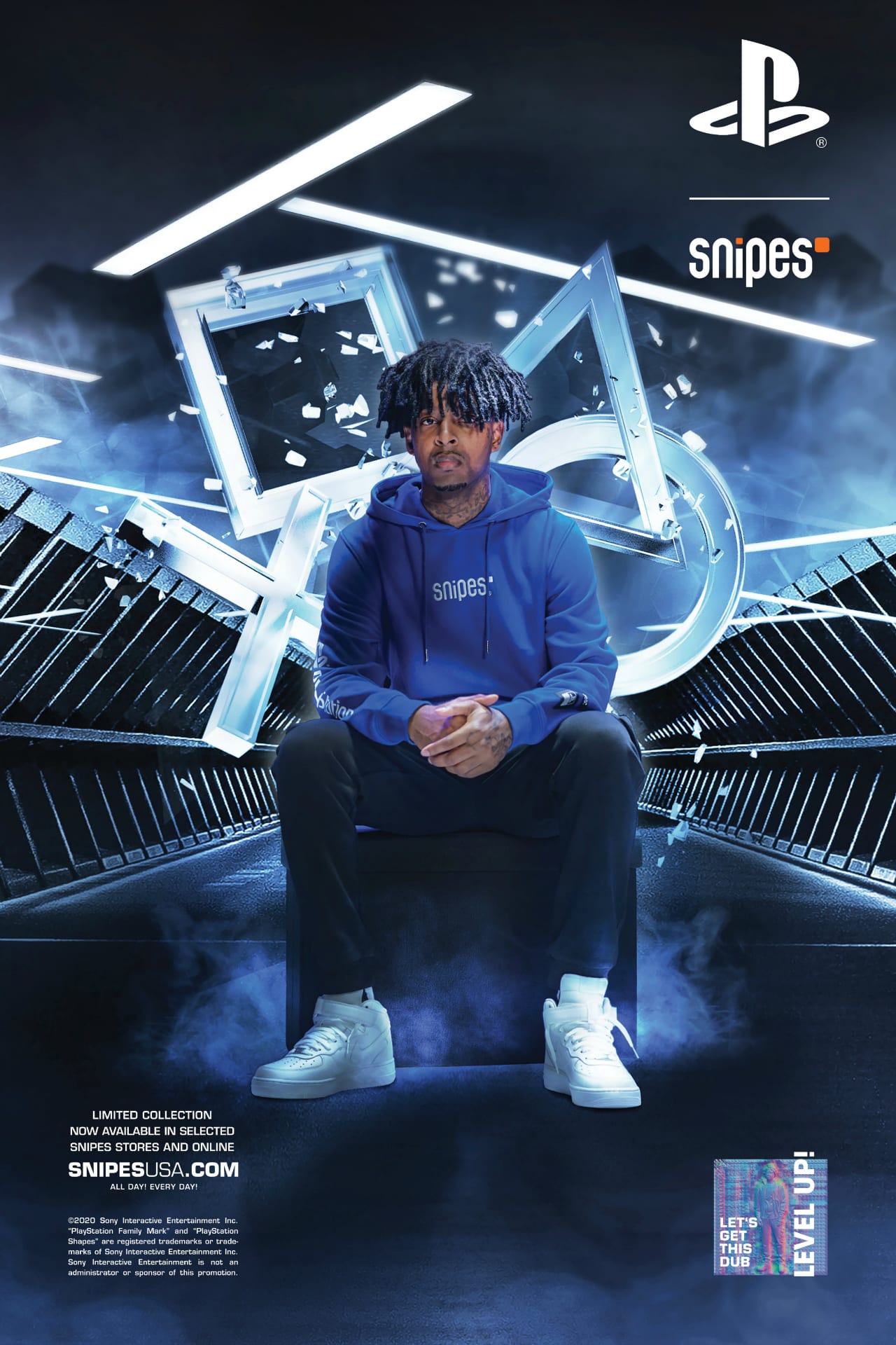 21 Savage Debuts Snipes New Playstation Merch Complex
